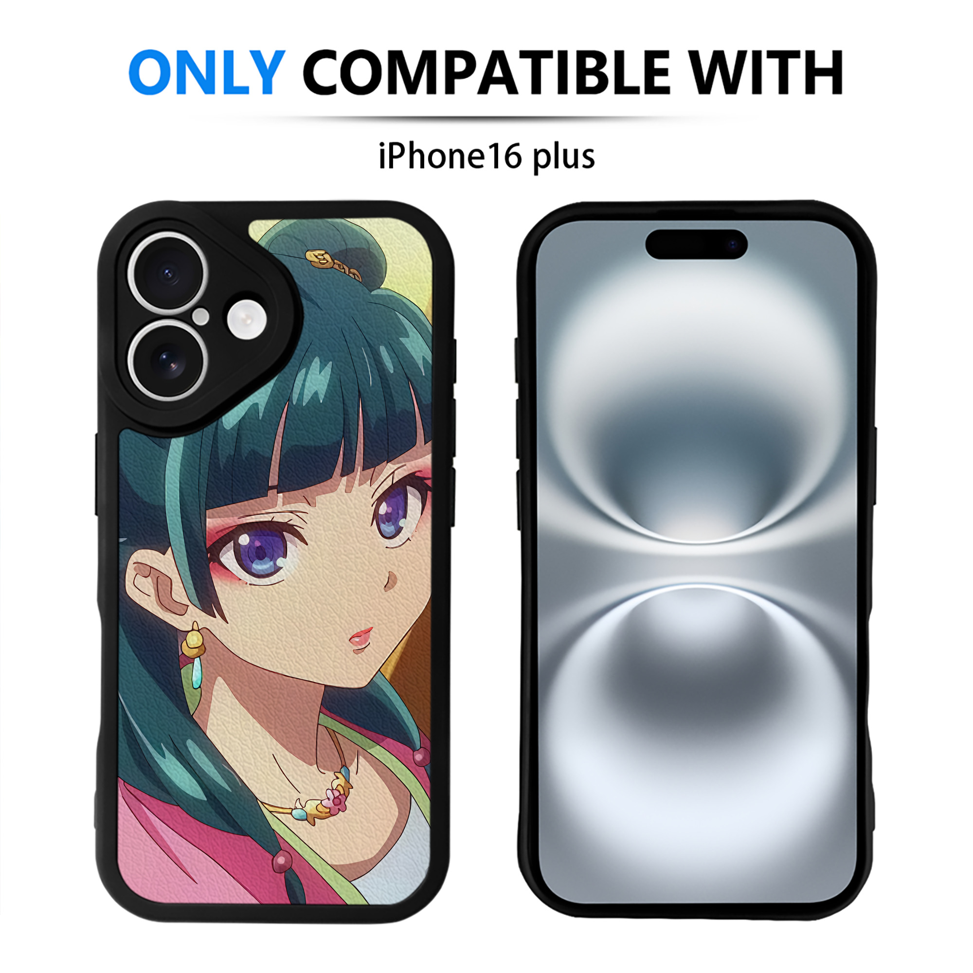 薬屋のひとりごと The Apothecary Diaries 【iPhone 16シリーズ対応】シリコンスマホケース（レザー調） 材質：シリコン